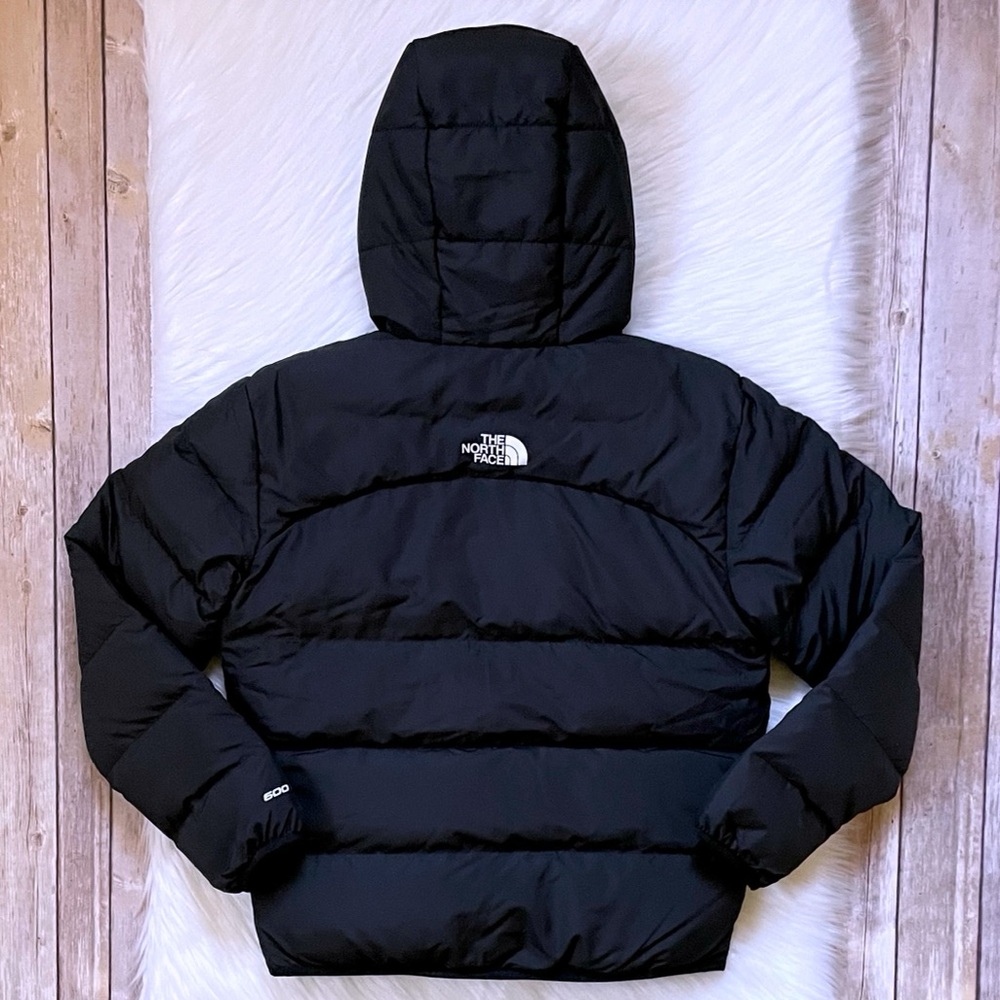 The North Face Boys’ Baltic Reversible Down Black Puffer Jacket - Picture 6 of 14